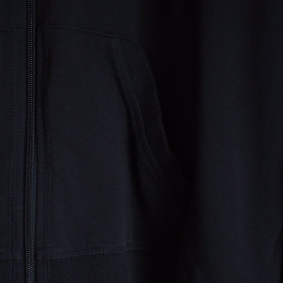 Northern Reflections | Cotton Navy Blue Zip Front Hoodie - Picture 5 of 9